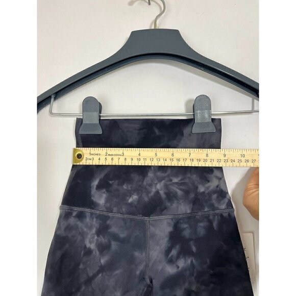 Lululemon Align HR Short 8” Size 0 Diamond Dye Pitch Graphite Grey DDPG 78455 - Picture 6 of 11